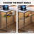 Minaya LED Gaming Desk with Power Outlet, L-Shaped Computer Desk with Monitor Stand-469386708-426595249