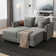 Manusite Convertible Modular Sectional Couch With Reversible Storage Chaise