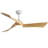 52" 3 - Blade LED Standard Ceiling Fan with Remote Control and Light Kit Included-723546622