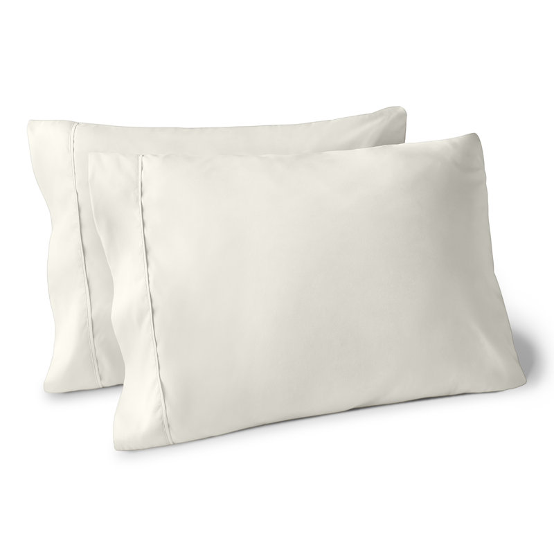 Microfiber Machine Woven - Set of 2, Midnight Blue, 2 King Pillowcases