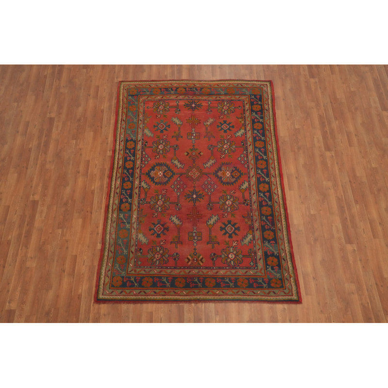 Tapis transitionnel pré-1900 Oushak 6 x 8