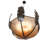 48" Wide Feather Pendant
