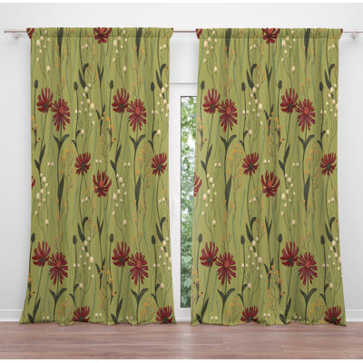 Buckhorn Room Darkening Curtain Pair