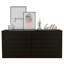 Commode 6 tiroirs Wenge