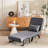 Convertible Sleeper Sofa With Adjustable Backrest
