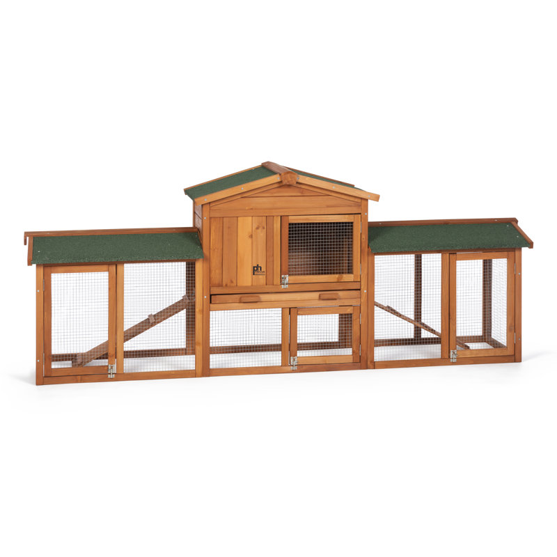Cage à lapin avec rampe Louver