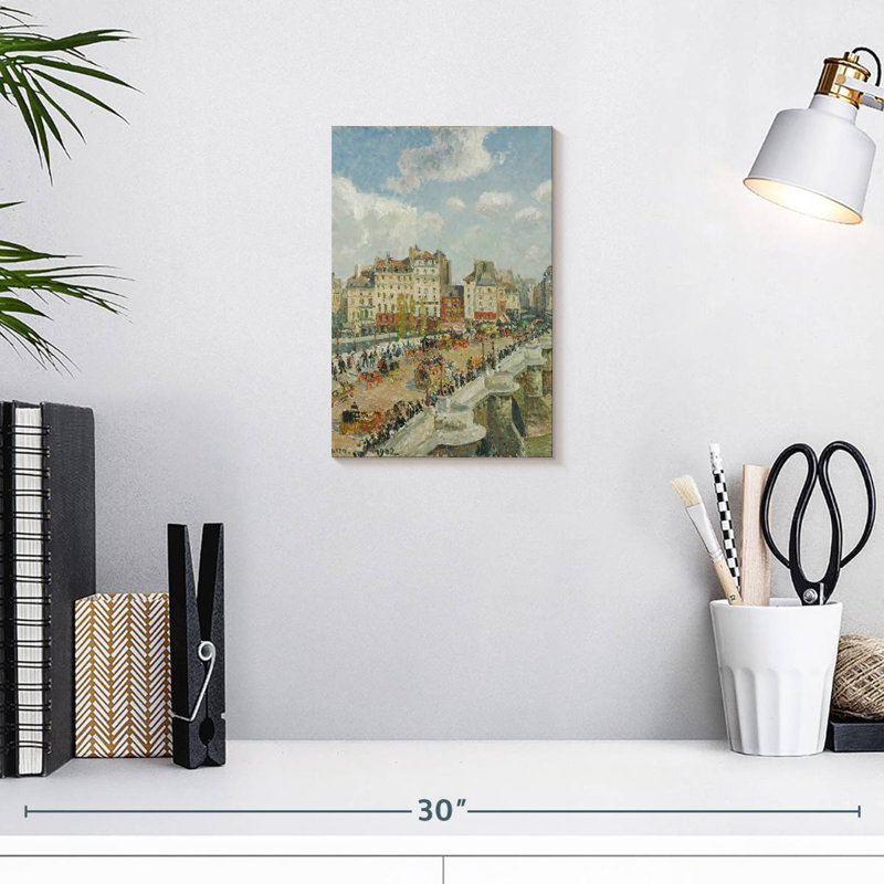 Lilie le Pont Neuf, H 12 po x l 8 po
