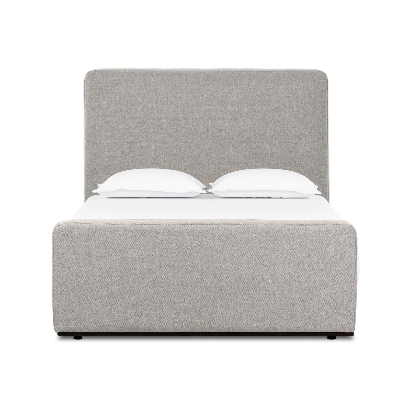 Bazan Bed, King, Aldred Silver