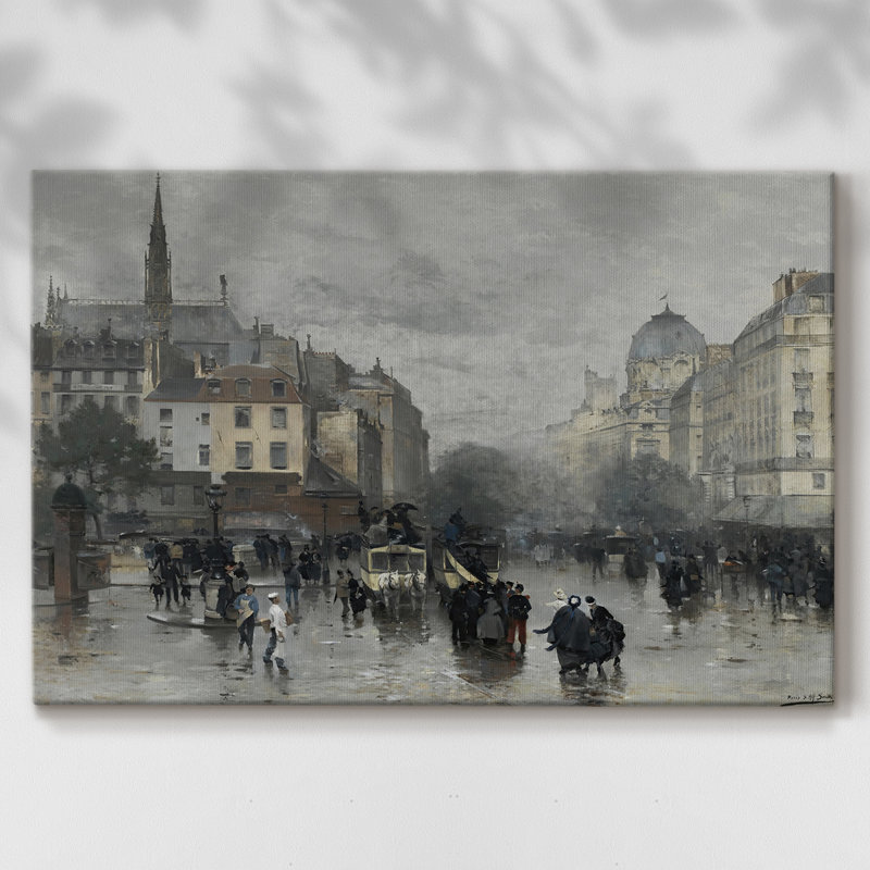 Paysages rétro-CDLXVII -Galerie enveloppée Cavas, 40 x 60