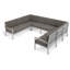 Siège de coin modulaire Travira-83654144
