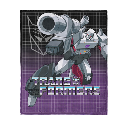 Jeté en soie Hasat Transformers G1 Grid Megatron