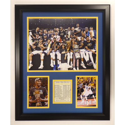 " Golden State Warriors 2017 Basketball Champions "