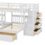 Lit superposÃ© double et simple, avec rangements intÃ©grÃ©s-1029516703