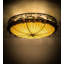 Greenbriar Oak 8 - Light Flush Mount
