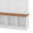 Hall Tree With Bench And Shoe Storage Compartments, Particle Board Multi-Functional Entryway Cabinet With 4 Hanging Hooks-118318247