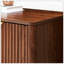 Buffet moderne ondulé, armoire de rangement à contour incurvé, armoire à 6 portes avec fonction de rangement, convenant à la cuisine / chambre à coucher / salon-207157118