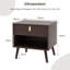 Quinte 50cm W Metal Bedside Table