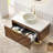 Floating Bathroom Vanity With Sink-537876367