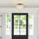 3-Light Tiered Chandelier Shell Flush Mount Ceiling Light