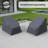 Isham Outdoor Patio Chair Covers
