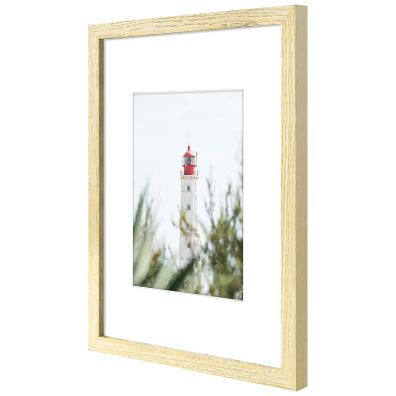 Gallery Matted Frame Set,Wall Mount Display, 12.755" H x 9.763" W x 0.708" D