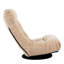 Balcon inclinable - Chaise simple avec 3 sections de dossier réglables, éponge élastique à mémoire 3D à 14 têtes, convient aux dossiers et aux appuie-tête de loisirs paresseux de 18 ans, rotation à 360 degrés au bas, la plupart