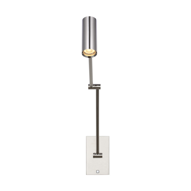 Ponte 1 - Light LED Swing Arm, Polished Nickel