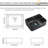 Small Matte Black Vessel Sink, Rectangle 16"x12" Bathroom Vanity Sink Above Coun Lavatoryter