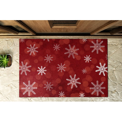Non-Slip Christmas Outdoor Doormat