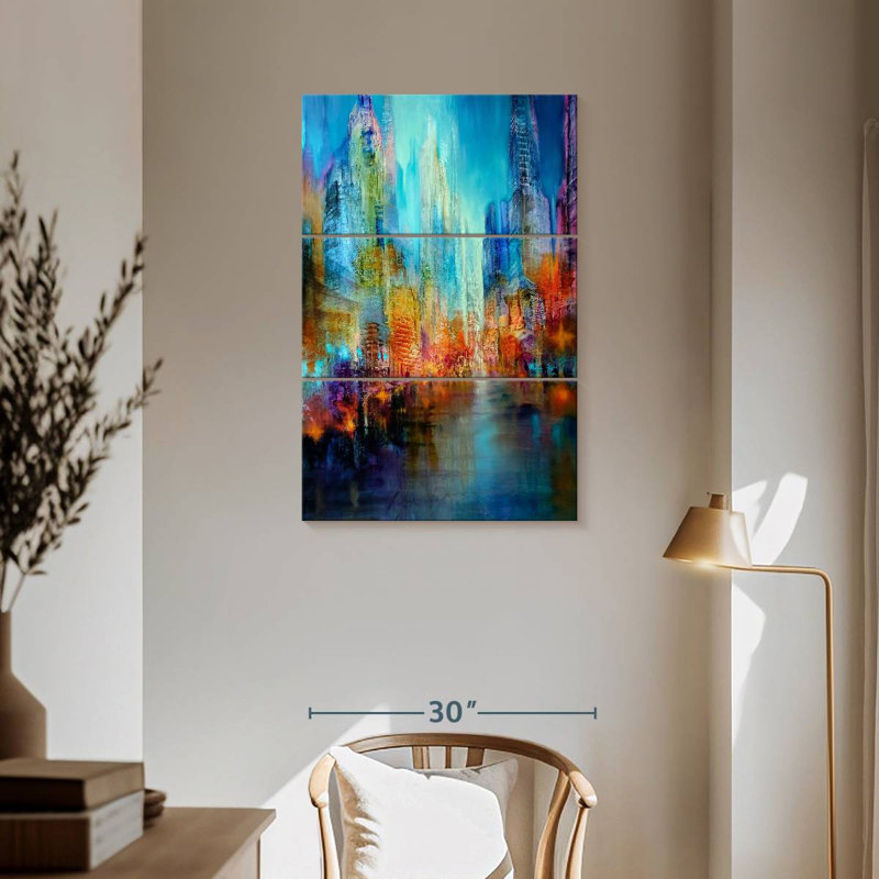 Avery The Town II, 57" H x 36" W