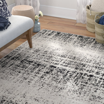 Tapis noir Riebe
