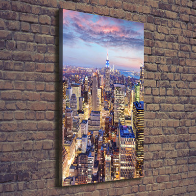 New York - Wrapped Canvas Print