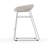 Palm Upholstered Backless Stool with Metal Frame-21155472-44643235