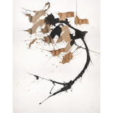 Sepia Florals I Print by Paul Ngo