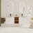 Dilek 60" Wall-Mounted Double Bathroom Vanity Set