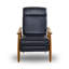 Fauteuil inclinable réglable avec inclinaison manuelle et repose-pied intégré (ensemble de 2)-131076540