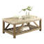 Table basse de style industriel avec support à angle 1pc