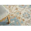 Exquisite Rugs Claremont Oushak Handmade Hand-Tufted New Zealand Wool On Canvas Ivory/Light Blue Area Rug-112678121