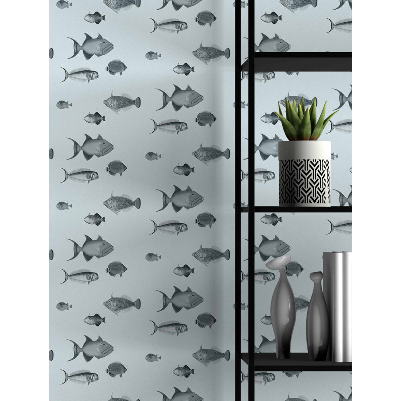Kelsey Wallpaper Roll, Beige/Yellow/Gray