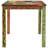 Lara Teak Rectangular Solid Wood Top with Solid Wood Base Dining Table