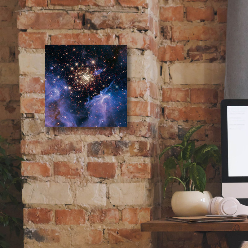 «Start Cluster NG 3603» par Hubble Space Telescope, art mural de la NASA, H 12 po x l 12 po x P 0,75 po