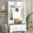 78.7"H Hall Tree with Open Storage and Bench-1494980426