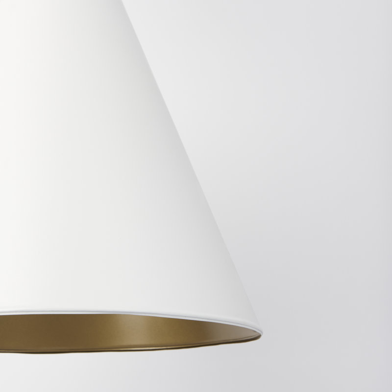 Gilda 1 - Light Single Pendant, Matte White