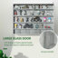 Vitrine grise à 2 portes avec tablettes réglables - idéale pour exposer des objets de collection 5 2 portes et tablettes, parfaites pour présenter des médailles