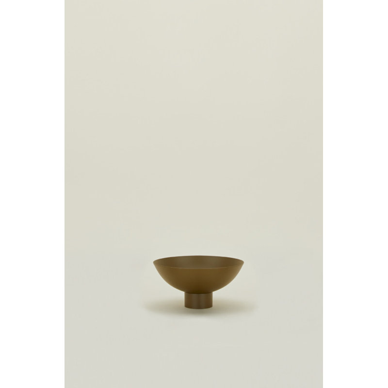 Essential Footed Bowl - Large, Olive