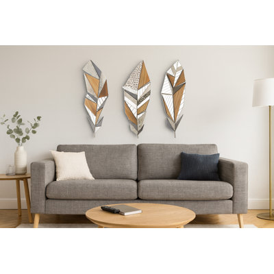 Ensemble de décoration murale 3 pièces