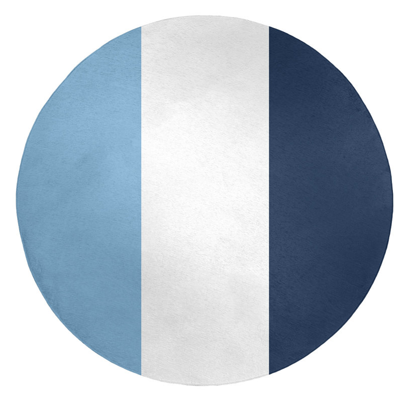 Tapis bleu area, Rond 5 pi