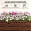 Wood Raised Garden Bed