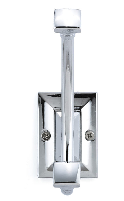 Transitional Metal Wall Hook, Chrome