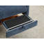 Chaise berçante rembourrée avec repose-pieds rétractable-1109750391